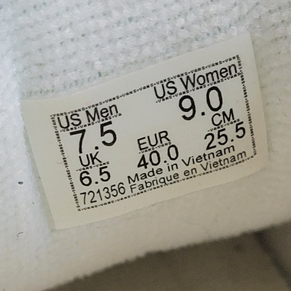 NWOB Vans Knu Stack White Casual LifeStyle Platform Shoes US W 9 M 7.5 Unisex - Picture 12 of 16